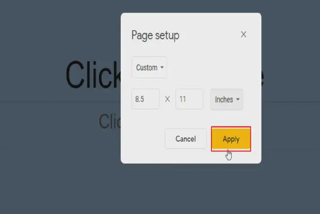 Illustrative guide on how to make a Google Slide vertical for better visual presentation.